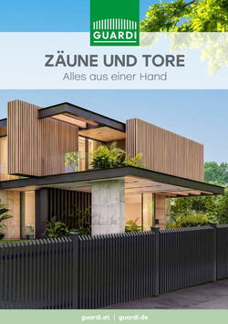 Zäune und Tore Katalog Titelseite