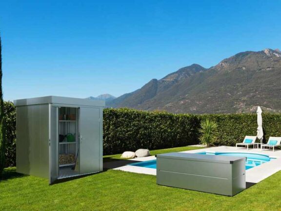 Gartenhuette_Gartenbox_SilberMetallic-576x432